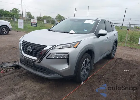2022 Nissan Rogue Sv Fwd из США, поврежденный, VIN 5N1BT3BA6NC678955